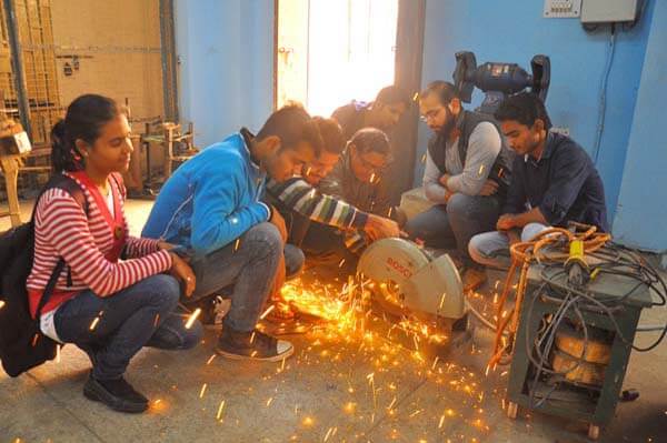 Lingays MTech Mechanical Lab Facilities Part1